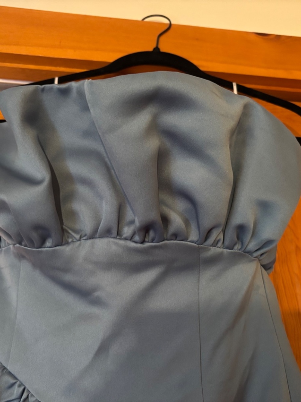 Laurel Sleeveless Maxi Dress in Steel Blue - Picture 4 of 5